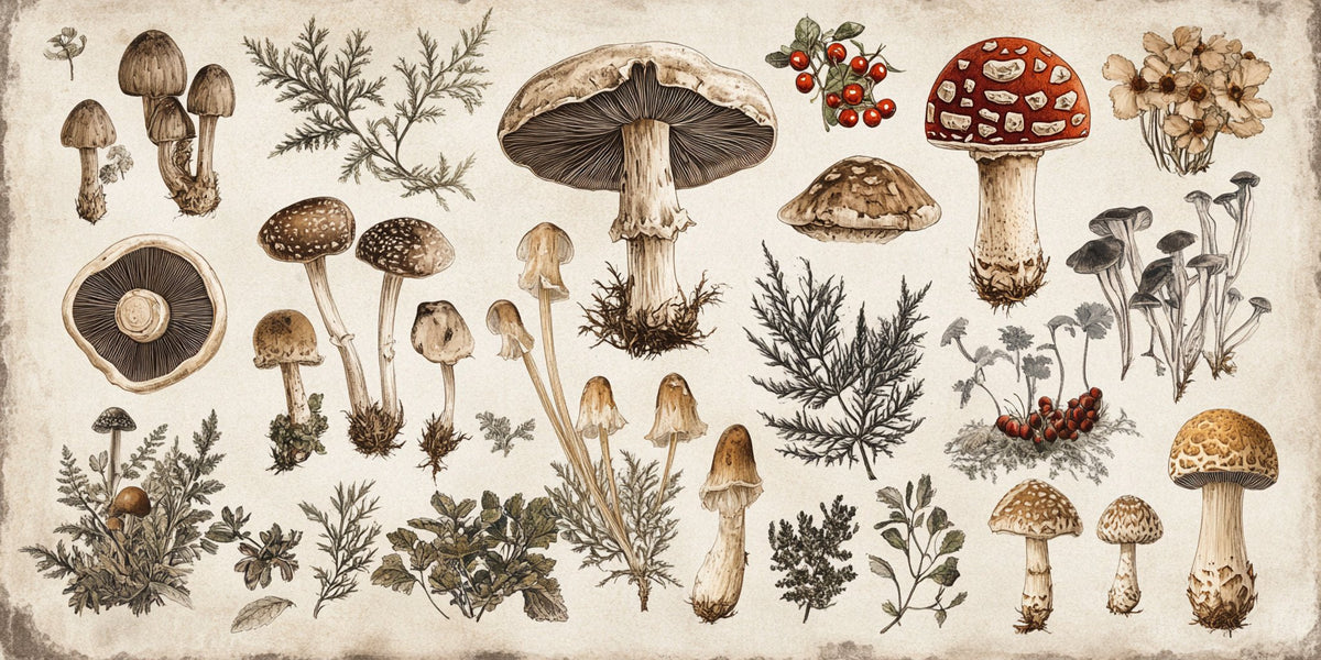 N. 01 – Funghi e Botanica del Bosco, rettangolare 2:1