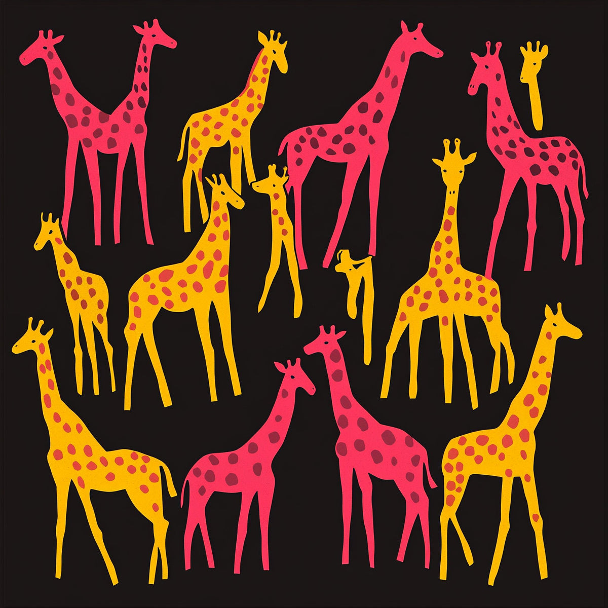 N. 01 – Animal Print Rivisitato, quadrato