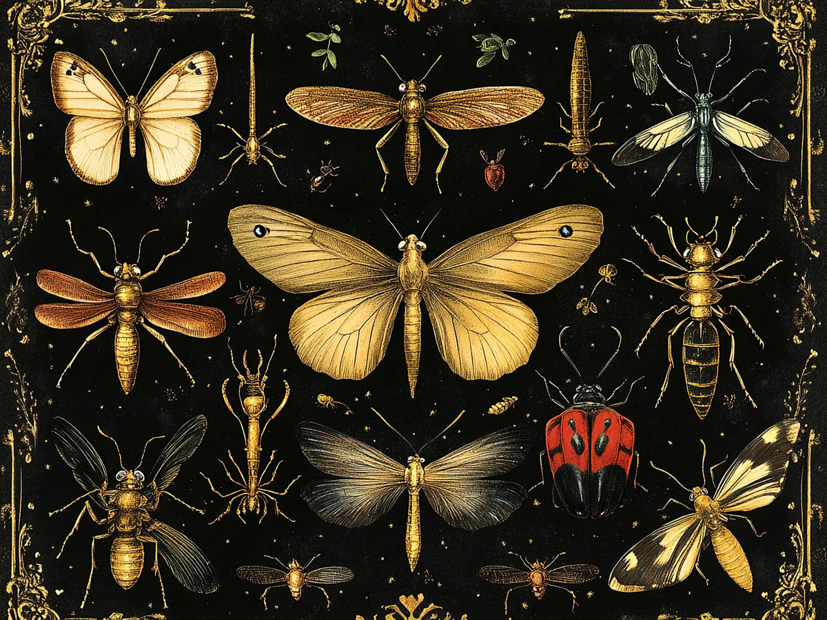 N. 01 – Entomologico Vintage, rettangolare 4:3