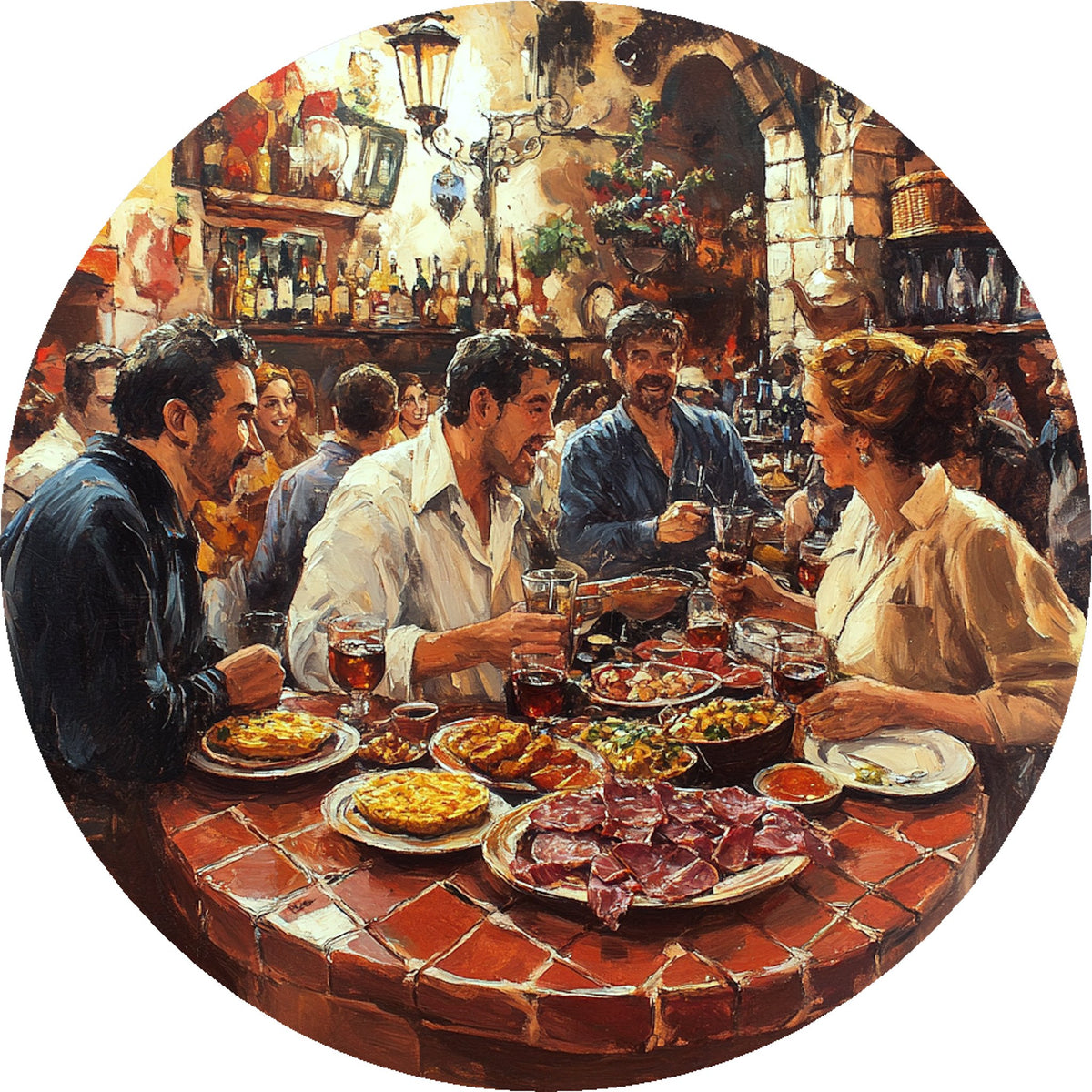 No. 02 – Vintage Bar collection, round design by SubliLux