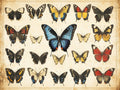 No. 02 – Vintage Entomology collection, rectangular 4:3 design by SubliLux