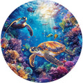 No. 02 – Sea & Coral collection, round design by SubliLux