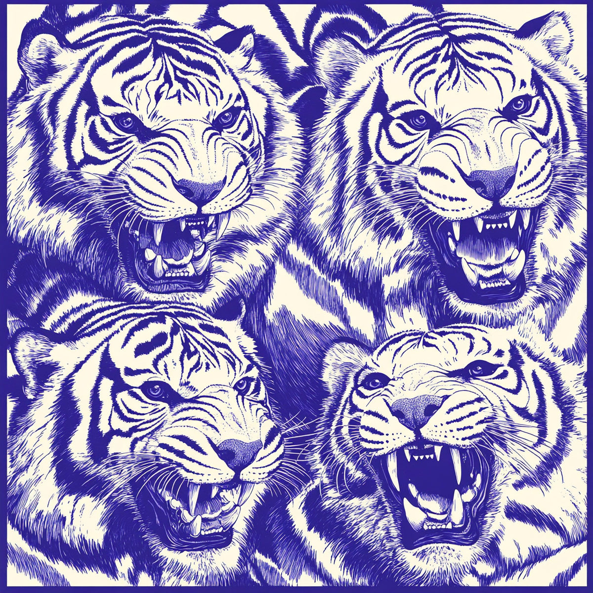 N. 02 – Animal Print Rivisitato, quadrato