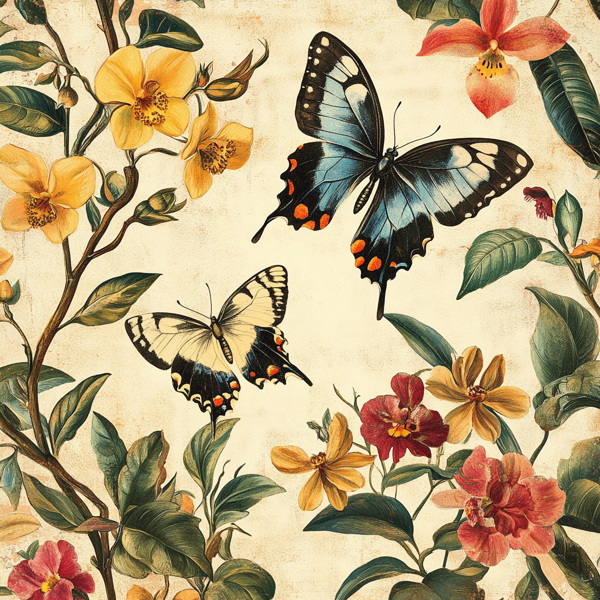 N. 02 – Entomologico Vintage, quadrato
