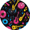 No. 02 – Music & Jazz collection, round design by SubliLux