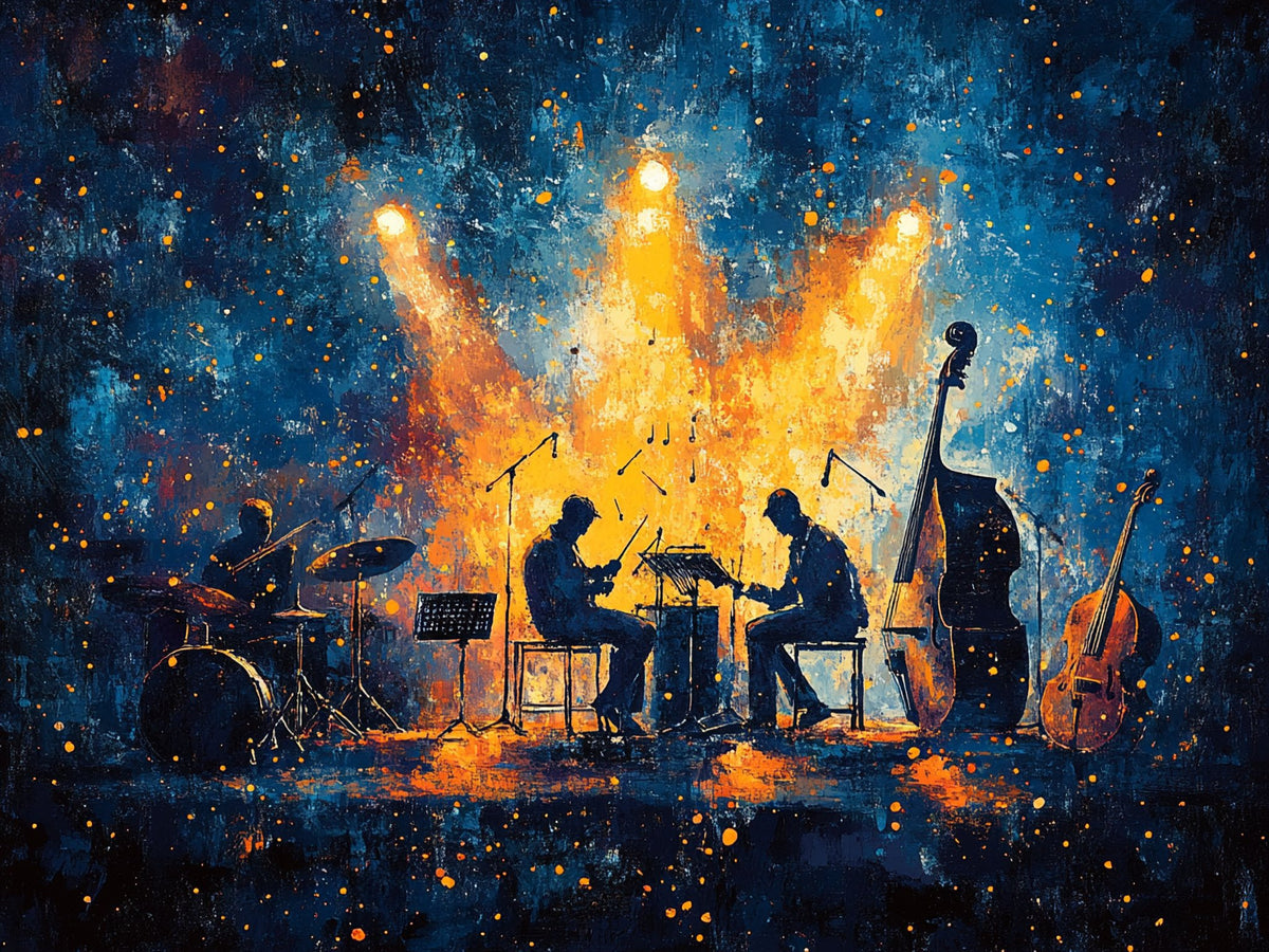 No. 03 – Music & Jazz collection, rectangular 4:3 design by SubliLux