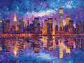 No. 03 – Night Skylines collection, rectangular 4:3 design by SubliLux