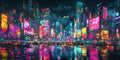 No. 03 – Night Skylines collection, rectangular 2:1 design by SubliLux