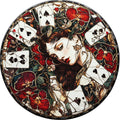 N. 03 – Playing Cards Surreali, tondo