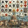N. 03 – Playing Cards Surreali, quadrato