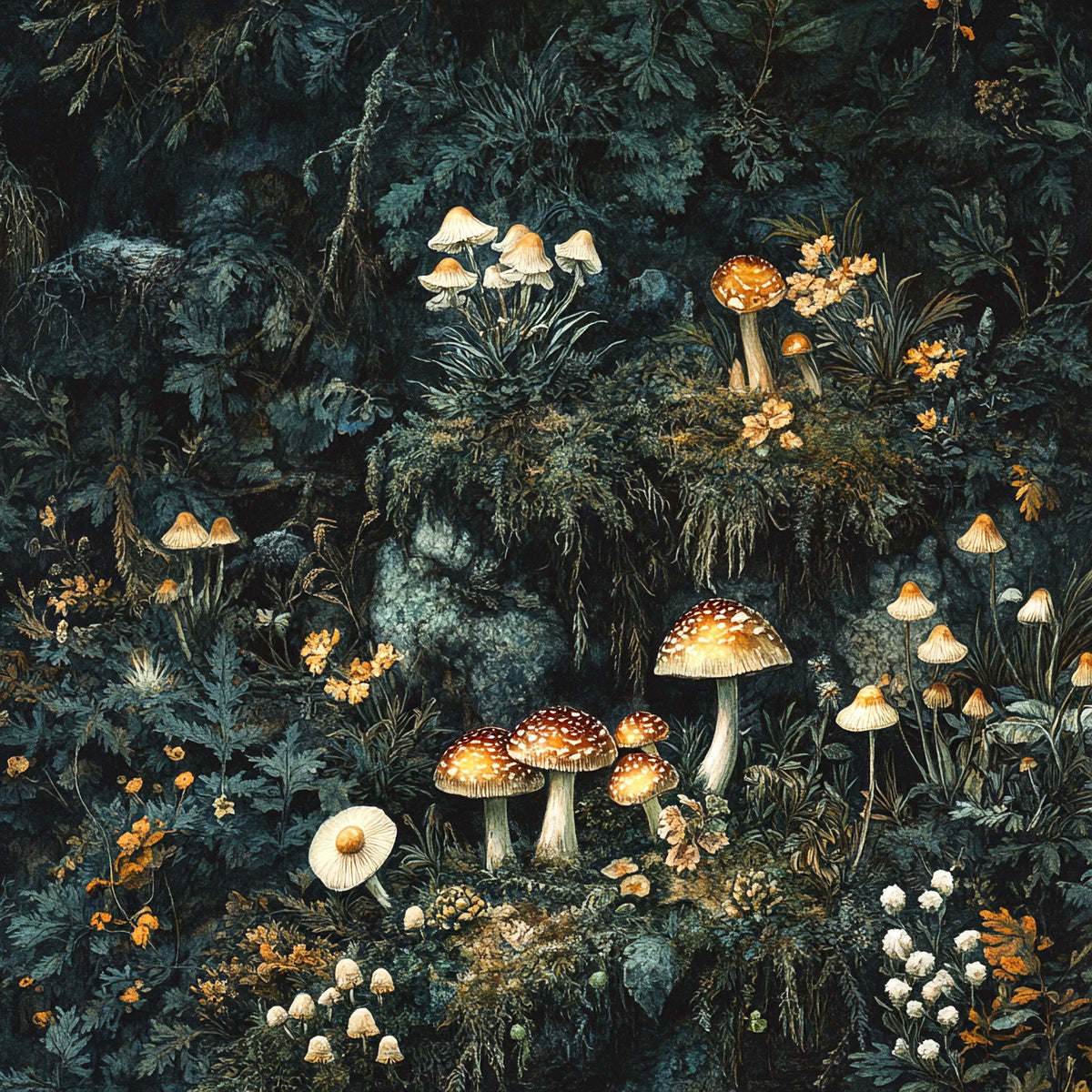 N. 04 – Funghi e Botanica del Bosco, quadrato