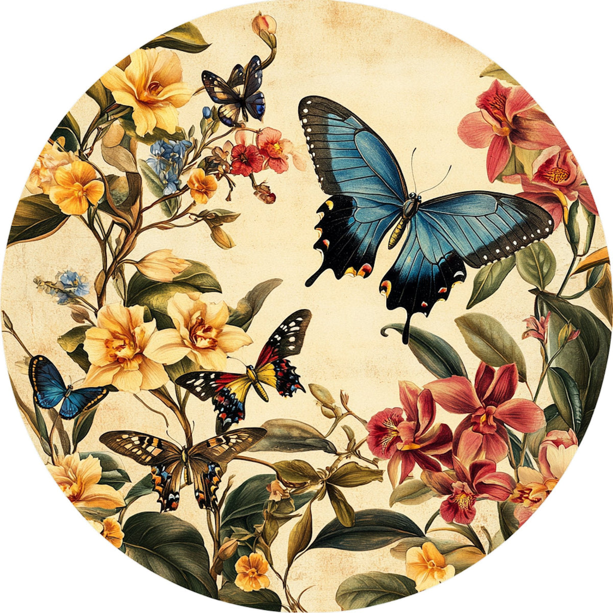 N. 04 – Entomologico Vintage, tondo