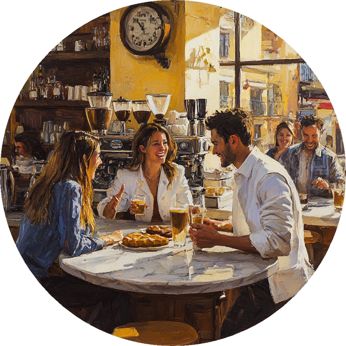 No. 04 – Vintage Bar collection, round design by SubliLux