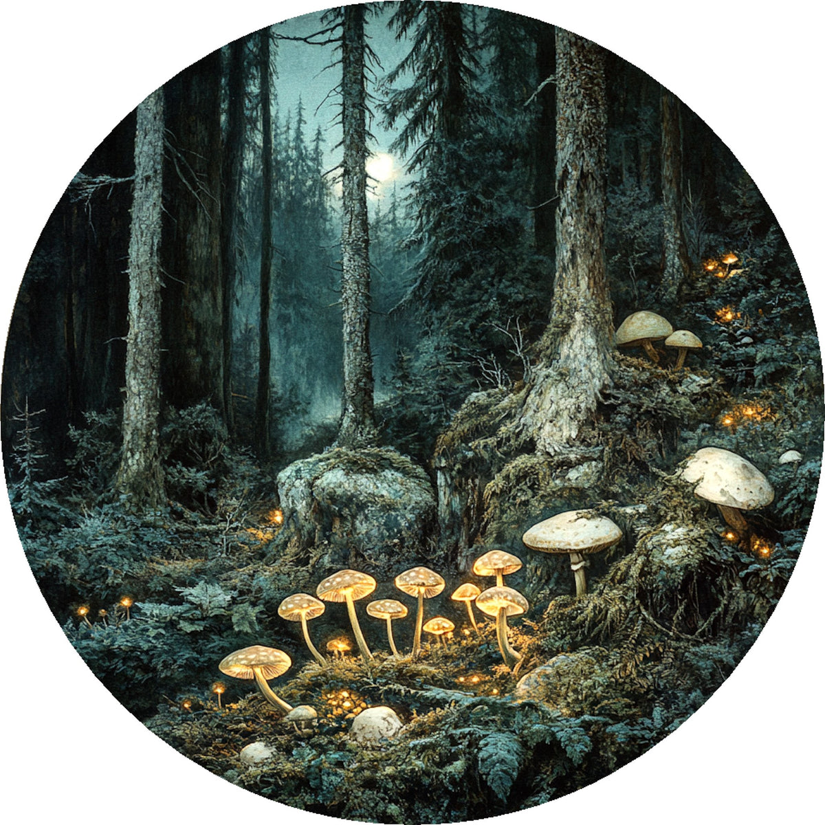 N. 04 – Funghi e Botanica del Bosco, tondo