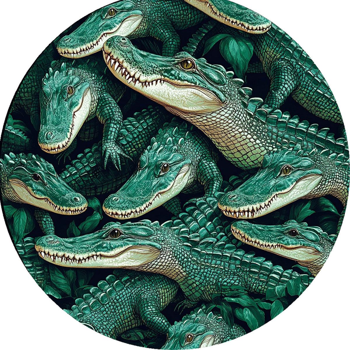 N. 04 – Animal Print Rivisitato, tondo