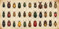 N. 04 – Entomologico Vintage, rettangolare 2:1