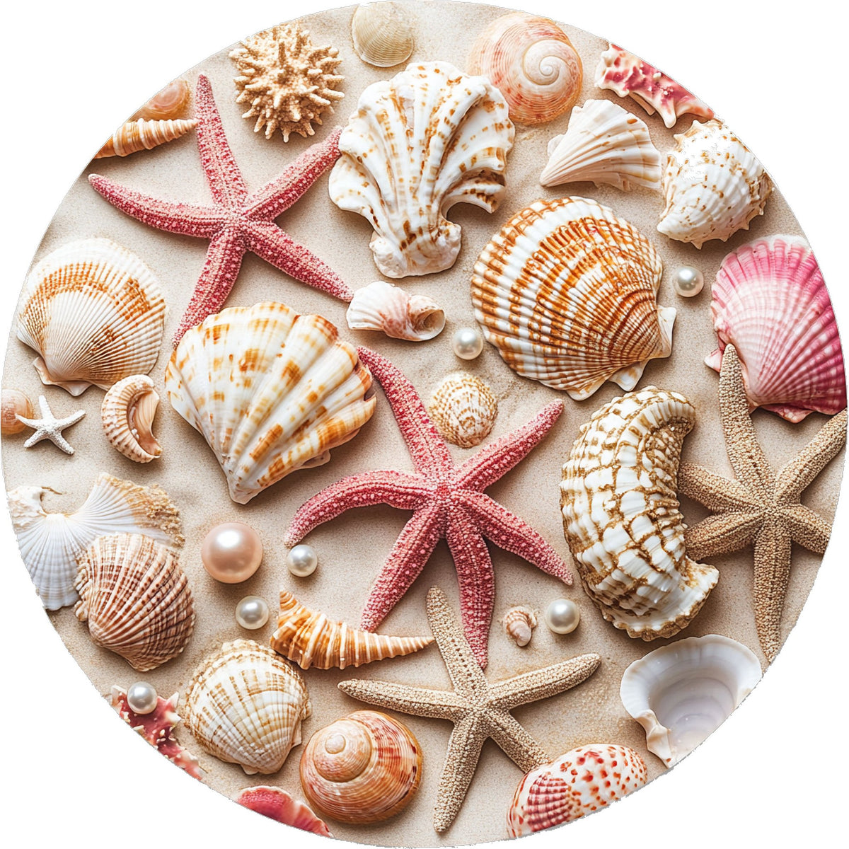 N. 04 – Mare e Coralli, tondo
