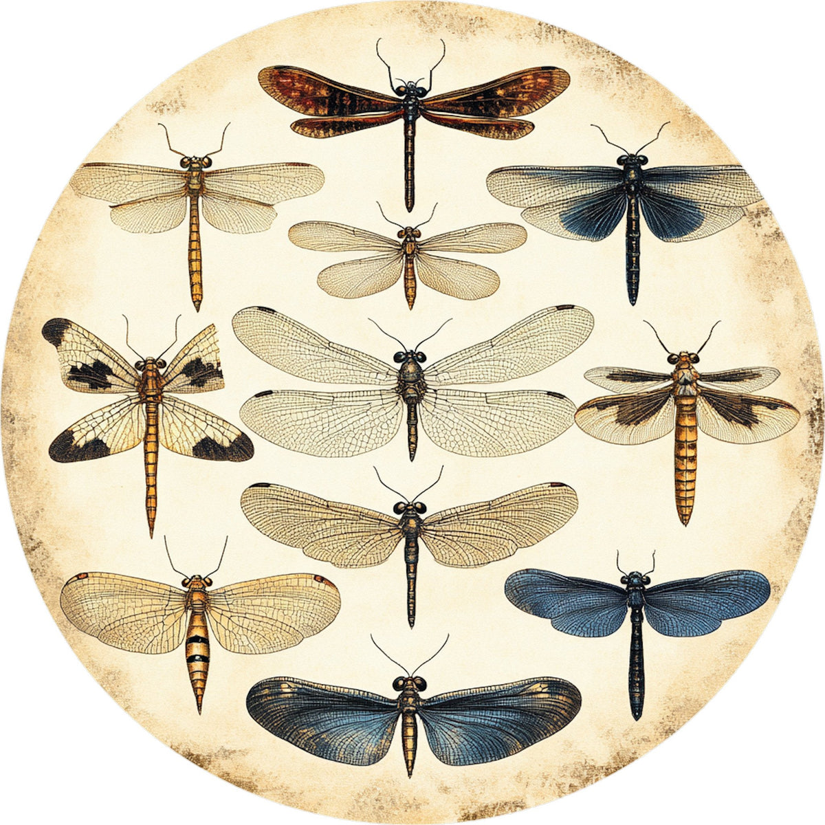 N. 05 – Entomologico Vintage, tondo