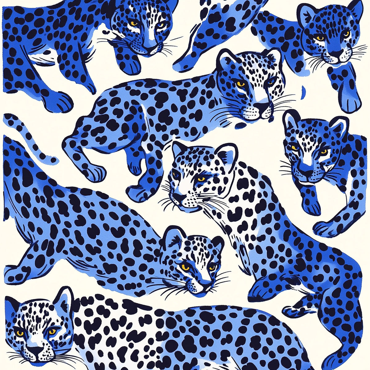 N. 05 – Animal Print Rivisitato, quadrato