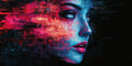 N. 05 – AI Glitch Art, rettangolare 2:1