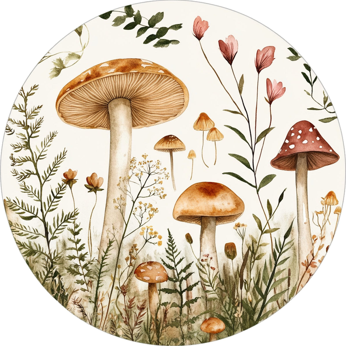 N. 05 – Funghi e Botanica del Bosco, tondo