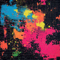 No. 05 – AI Glitch Art collection, square design by SubliLux