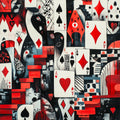 N. 05 – Playing Cards Surreali, quadrato
