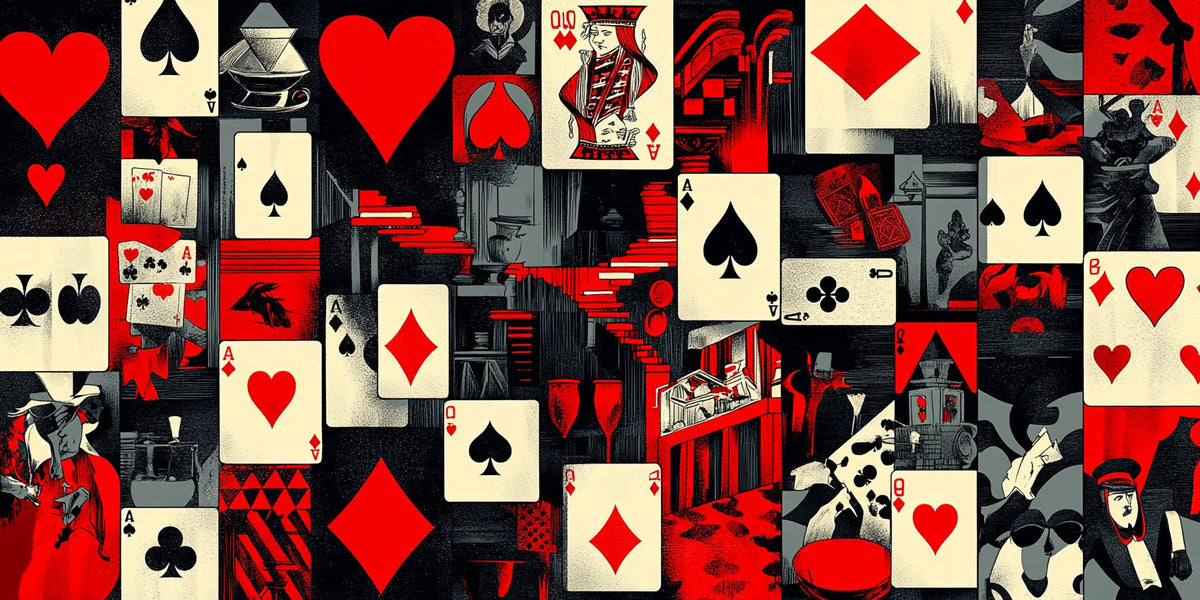 No. 05 – Surreal Playing Cards collection, rectangular 2:1 design by SubliLux
