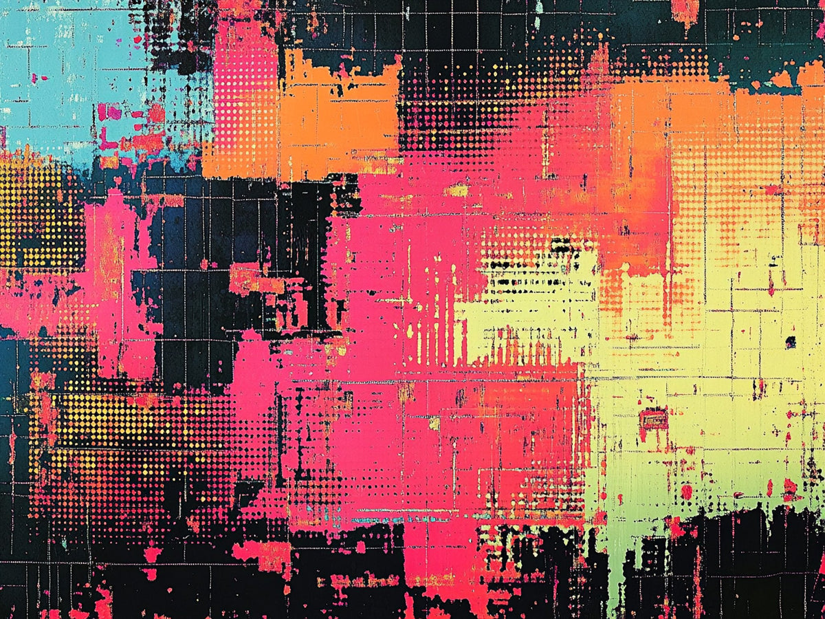 N. 06 – AI Glitch Art, rettangolare 4:3