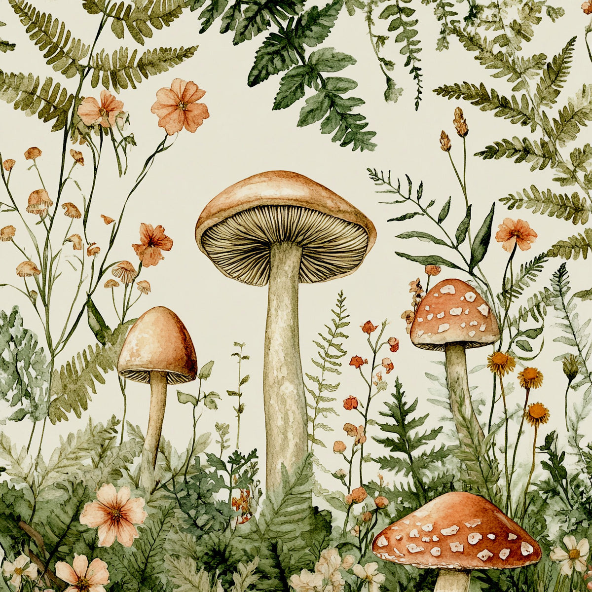 N. 06 – Funghi e Botanica del Bosco, quadrato