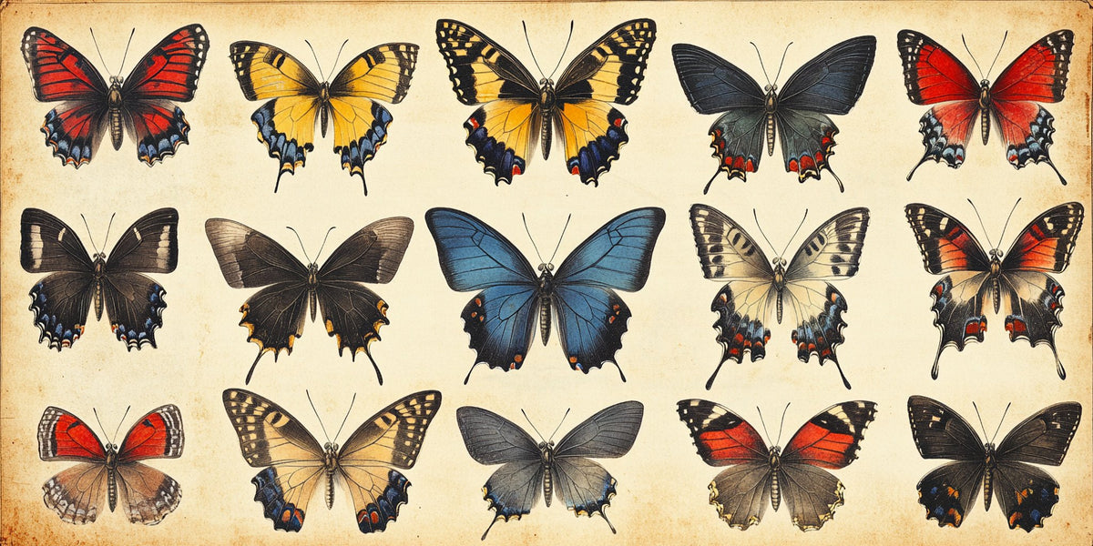 N. 06 – Entomologico Vintage, rettangolare 2:1