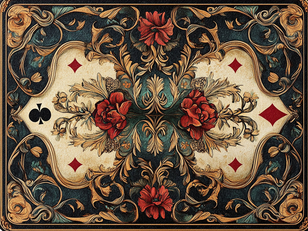 No. 06 – Surreal Playing Cards collection, rectangular 4:3 design by SubliLux