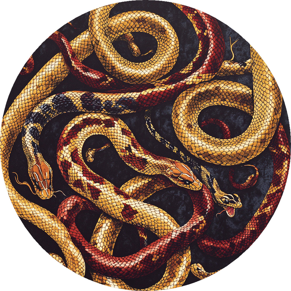 N. 06 – Animal Print Rivisitato, tondo