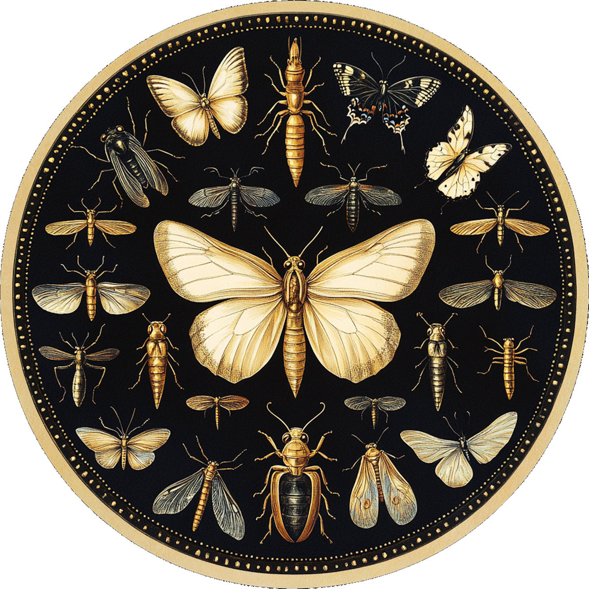 N. 06 – Entomologico Vintage, tondo