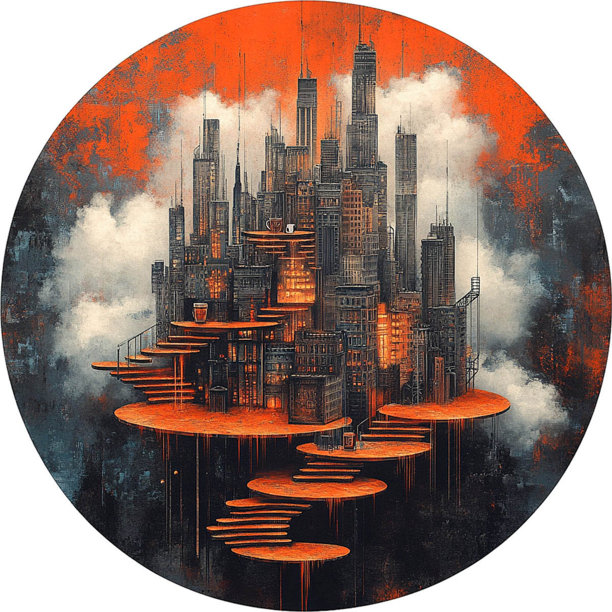 N. 31 – Astrattismo, tondo