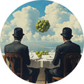 No. 37 – Abstract Art collection, round design by SubliLux