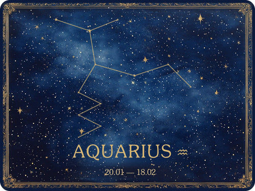Acquario – Segni Zodiacali, rettangolare 4:3