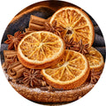 Citrus & Spice – Christmas collection, round design by SubliLux