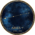 Ariete – Segni Zodiacali, tondo