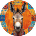 Donkey – Animals collection, round design by SubliLux