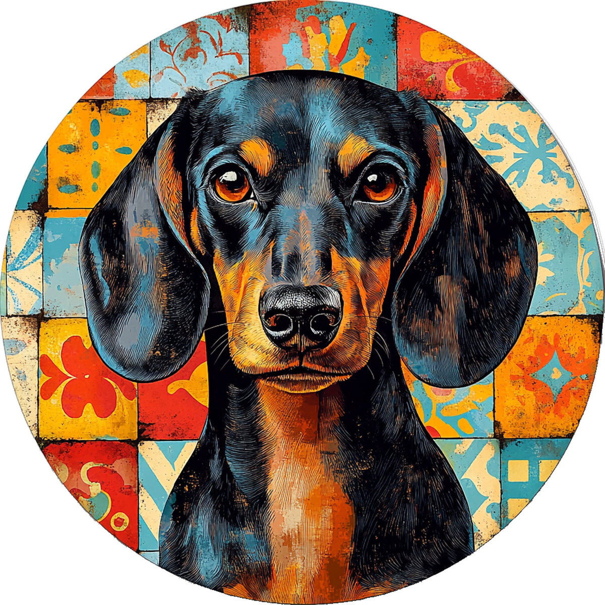 Bassotto – Animali, tondo