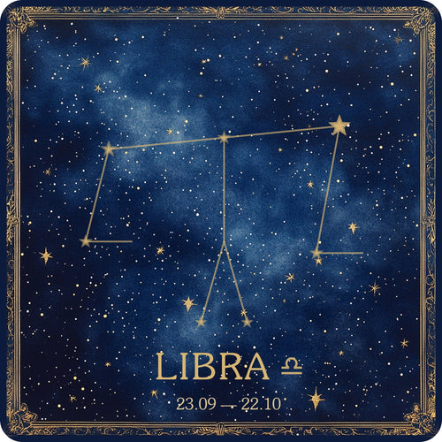 Libra – Zodiac Signs collection, square design by SubliLux