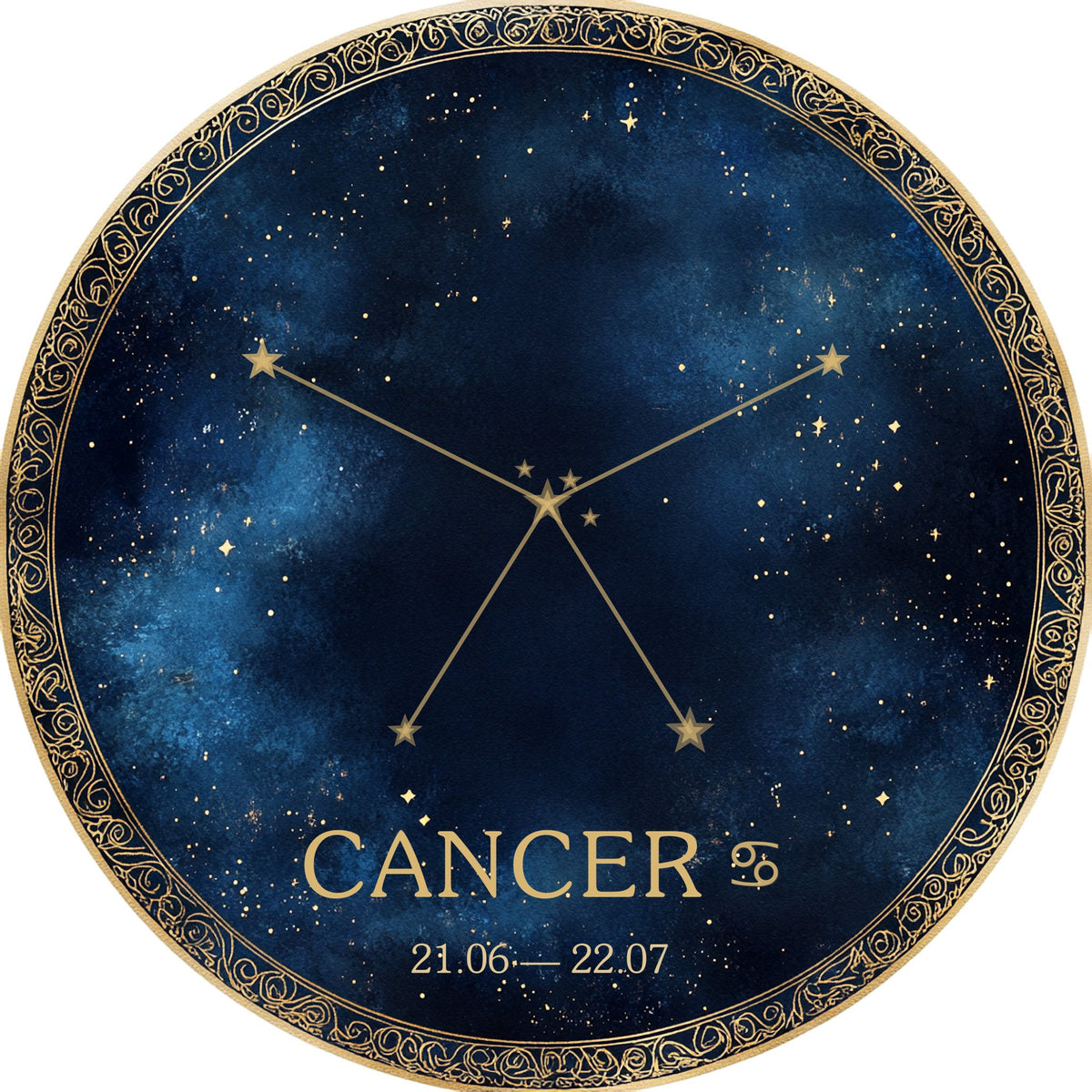 Cancro – Segni Zodiacali, tondo