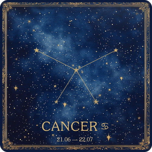 Cancer – Zodiac Signs collection, square design by SubliLux