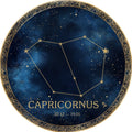 Capricorno – Segni Zodiacali, tondo