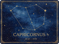 Capricorno – Segni Zodiacali, rettangolare 4:3