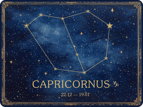 Capricorn – Zodiac Signs collection, rectangular 4:3 design by SubliLux