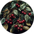 Cherries – Fruit collection, round design by SubliLux