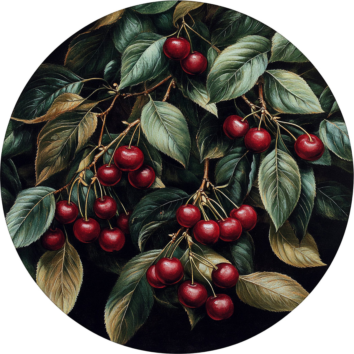 Ciliegie – Frutta, tondo