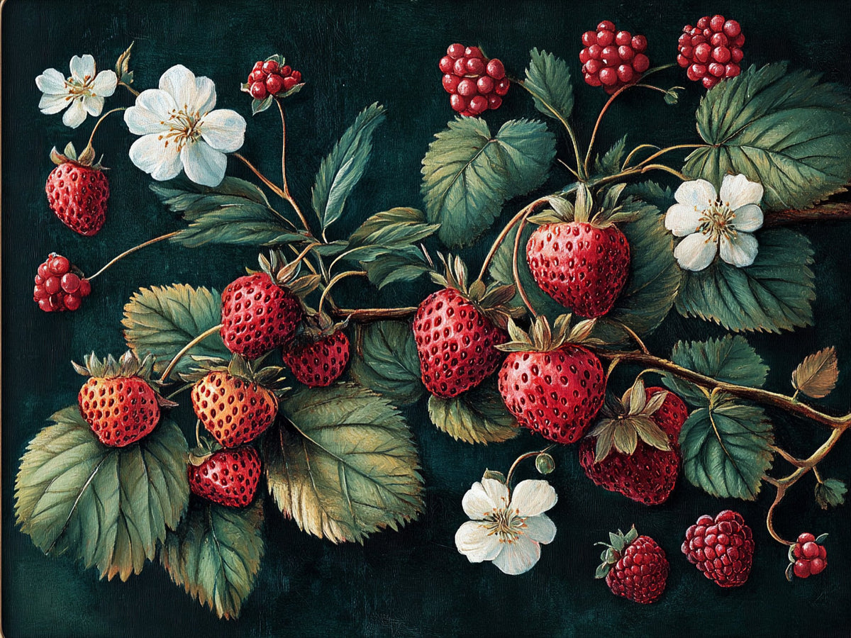 Fragola – Frutta, rettangolare 4:3